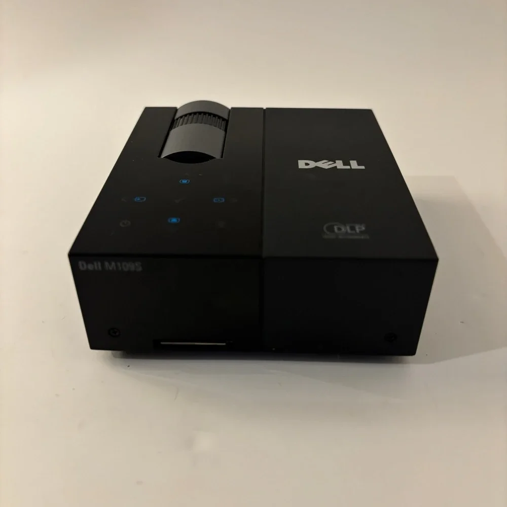 Dell M109S Micro DLP Projector Ultra Mobile Pocket Bundle w/ Power Cable Case